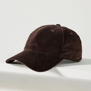 NWOT Rag & Bone Harlow Baseball Cap in Dark Brown